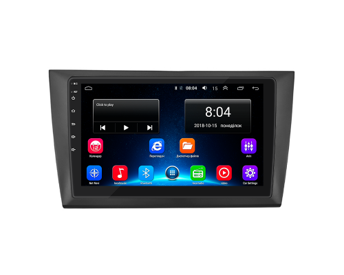 Штатная магнитола Lesko для Volkswagen Golf VI 2008-2012 экран 9" 2/32Gb Wi-Fi GPS Base
