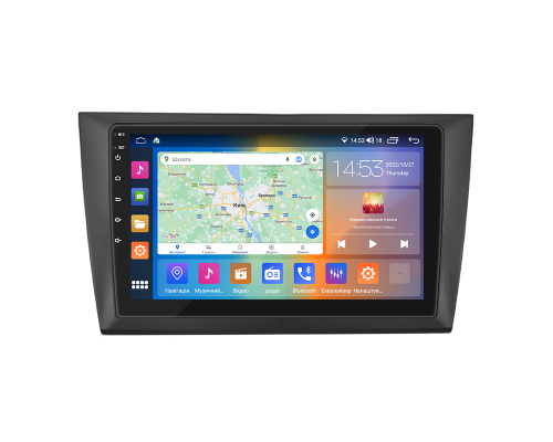 Штатная магнитола Lesko для Volkswagen Golf VI 2008-2012 экран 9" 2/32Gb CarPlay 4G Wi-Fi GPS Prime