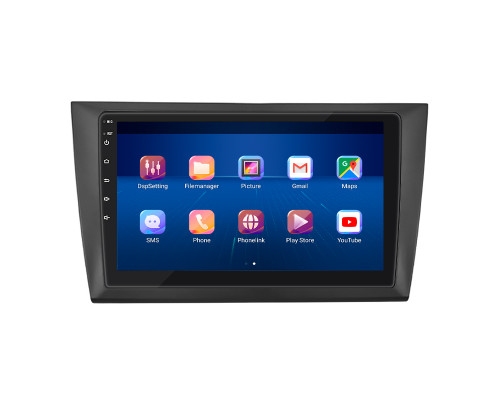Штатная магнитола Lesko для Volkswagen Golf VI 2008-2012 экран 9" 2/32Gb 4G Wi-Fi GPS Top