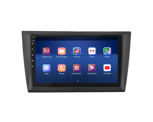 Штатная магнитола Lesko для Volkswagen Golf VI 2008-2012 экран 9" 6/128Gb 4G Wi-Fi GPS Top