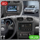 Штатная магнитола Lesko для Volkswagen Golf VI 2008-2012 экран 9" 6/128Gb 4G Wi-Fi GPS Top