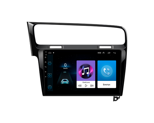 Штатная магнитола Lesko для Volkswagen Golf VII 2012-2017 экран 10" 1/16Gb Wi-Fi GPS Base