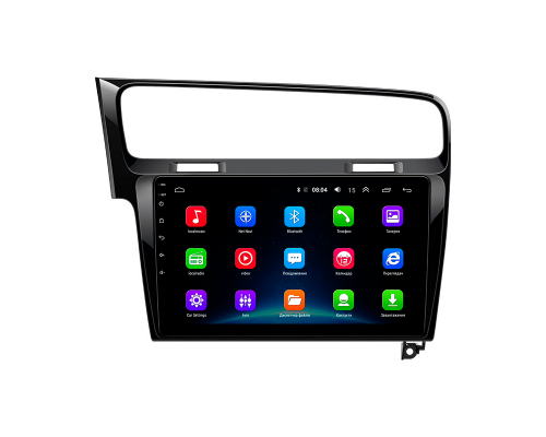Штатная магнитола Lesko для Volkswagen Golf VII 2012-2017 экран 10" 2/32Gb Wi-Fi GPS Base