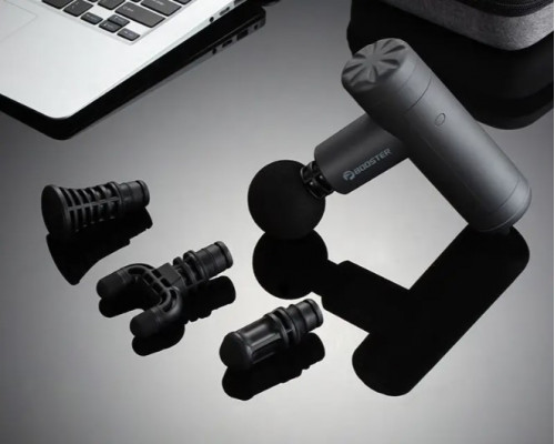 Ударный массажный перкуссионный пистолет Booster Mini X-01 (12V)