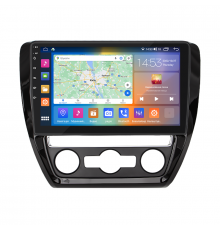 Штатная магнитола Lesko для Volkswagen Jetta VI 2010-2015 экран 10" 4/64Gb CarPlay 4G Wi-Fi GPS Prime