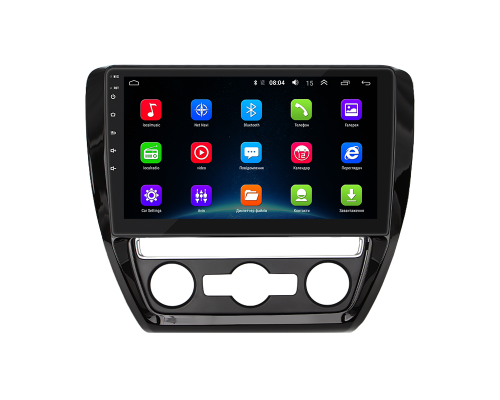 Штатная магнитола Lesko для Volkswagen Jetta VI Рестайлинг 2014-2018 экран 10" 2/32Gb Wi-Fi GPS Base