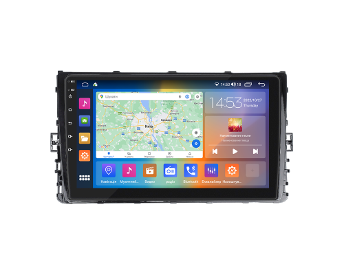 Штатная магнитола Lesko для Volkswagen Jetta VII 2018-н.в. экран 9" 2/32Gb CarPlay 4G Wi-Fi GPS Prime