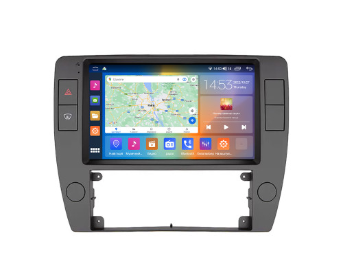 Штатная магнитола Lesko для Volkswagen Passat B5 Рестайлинг 2000-2005 экран 9" 4/64Gb CarPlay 4G Wi-Fi GPS Prime