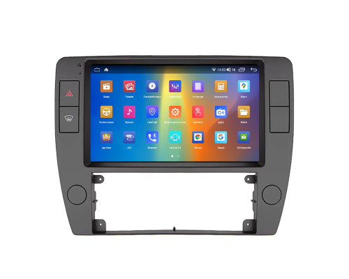 Штатная магнитола Lesko для Volkswagen Passat B5 Рестайлинг 2000-2005 экран 9" 4/64Gb CarPlay 4G Wi-Fi GPS Prime