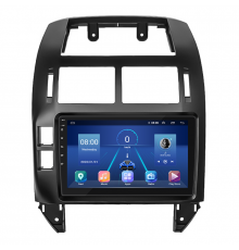 Штатная магнитола Lesko для Volkswagen Polo IV 2001-2005 экран 9" 2/32Gb 4G Wi-Fi GPS Top