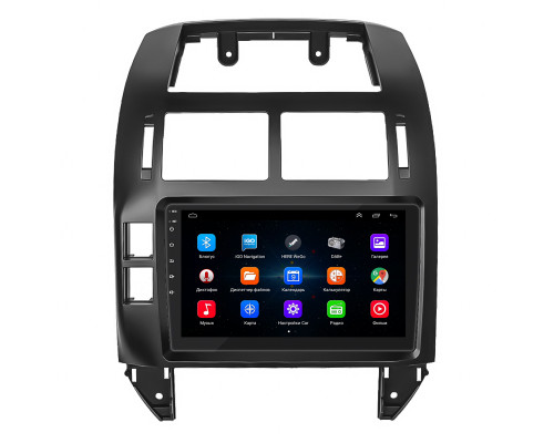 Штатная магнитола Lesko для Volkswagen Polo IV Рестайлинг 2005-2009 экран 9" 1/16Gb Wi-Fi GPS Base