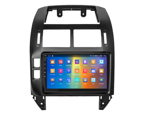 Штатная магнитола Lesko для Volkswagen Polo IV Рестайлинг 2005-2009 экран 9" 4/64Gb CarPlay 4G Wi-Fi GPS Prime