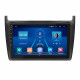 Штатная магнитола Lesko для Volkswagen Polo V 2009-2015 экран 9" 4/64Gb 4G Wi-Fi GPS Top