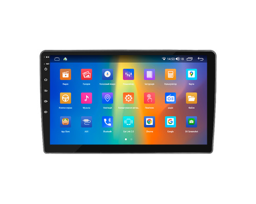 Штатная магнитола Lesko для Volkswagen Polo V Рестайлинг 2014-2020 экран 10" 2/32Gb CarPlay 4G Wi-Fi GPS Prime