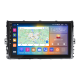 Штатная магнитола Lesko для Volkswagen Polo VI (EU Market) 2017-2021 экран 9" 2/32Gb CarPlay 4G Wi-Fi GPS Prime