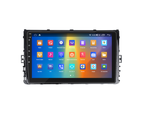 Штатная магнитола Lesko для Volkswagen Polo VI (EU Market) 2017-2021 экран 9" 2/32Gb CarPlay 4G Wi-Fi GPS Prime