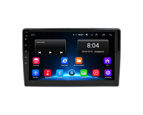 Штатная магнитола Lesko для Volkswagen Sharan II Рестайлинг 2015-н.в. экран 9" 2/32Gb Wi-Fi GPS Base