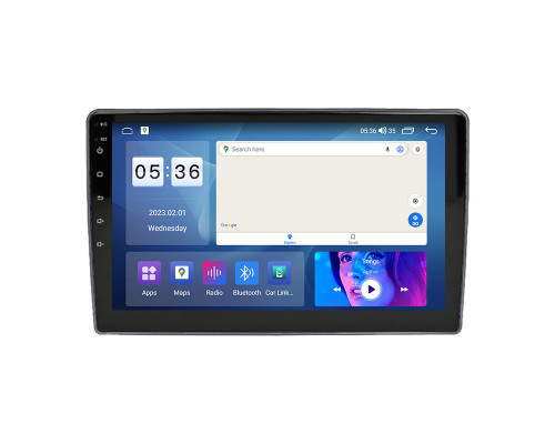 Штатная магнитола Lesko для Volkswagen Sharan II Рестайлинг 2015-н.в. экран 9" 2/32Gb CarPlay 4G Wi-Fi GPS Prime