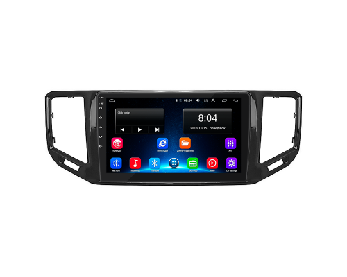 Штатная магнитола Lesko для Volkswagen Teramont I 2017-2020 экран 10" 2/32Gb Wi-Fi GPS Base