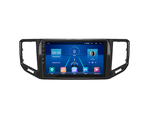 Штатная магнитола Lesko для Volkswagen Teramont I 2017-2020 экран 10" 6/128Gb 4G Wi-Fi GPS Top