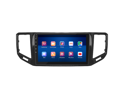 Штатная магнитола Lesko для Volkswagen Teramont I 2017-2020 экран 10" 6/128Gb 4G Wi-Fi GPS Top