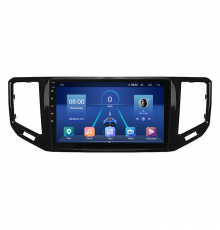 Штатная магнитола Lesko для Volkswagen Teramont I Рестайлинг 2021-н.в. экран 10" 4/32Gb 4G Wi-Fi GPS Top
