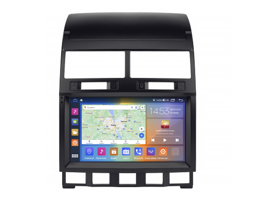 Штатная магнитола Lesko для Volkswagen Touareg I 2002-2007 экран 9" 4/64Gb CarPlay 4G Wi-Fi GPS Prime