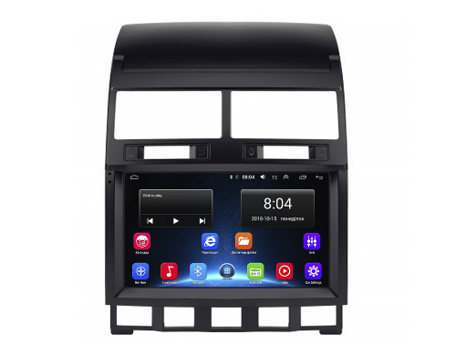 Штатная магнитола Lesko для Volkswagen Touareg I Рестайлинг 2006-2010 экран 9" 2/32Gb Wi-Fi GPS Base