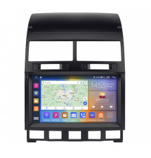 Штатная магнитола Lesko для Volkswagen Touareg I Рестайлинг 2006-2010 экран 9" 4/64Gb CarPlay 4G Wi-Fi GPS Prime