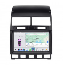 Штатная магнитола Lesko для Volkswagen Touareg I Рестайлинг 2006-2010 экран 9" 4/64 QLED CarPlay 4G Wi-Fi GPS 360 Prime