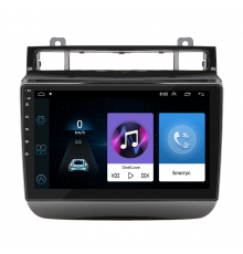 Штатная магнитола Lesko для Volkswagen Touareg II 2010-2014 экран 9" 1/16Gb Wi-Fi GPS Base