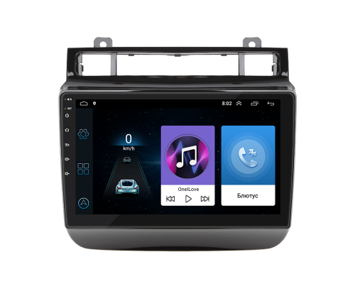 Штатная магнитола Lesko для Volkswagen Touareg II 2010-2014 экран 9" 1/16Gb Wi-Fi GPS Base