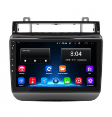 Штатная магнитола Lesko для Volkswagen Touareg II Рестайлинг 2014-2018 экран 9" 2/32Gb Wi-Fi GPS Base