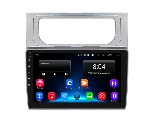 Штатная магнитола Lesko для Volkswagen Touran II 2010-2015 экран 10" 2/32Gb Wi-Fi GPS Base