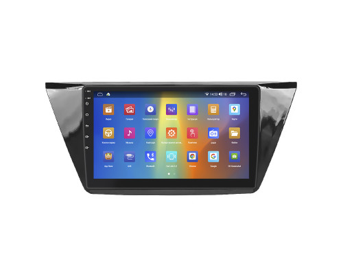 Штатная магнитола Lesko для Volkswagen Touran III 2015-н.в. экран 10" 2/32Gb CarPlay 4G Wi-Fi GPS Prime