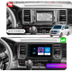 Штатная магнитола Lesko для Volkswagen Transporter T6 2015-2019 экран 9" 1/16Gb Wi-Fi GPS Base