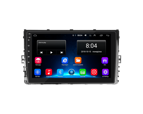 Штатная магнитола Lesko для Volkswagen Transporter T6 Рестайлинг 2019-н.в. экран 9" 2/32Gb Wi-Fi GPS Base