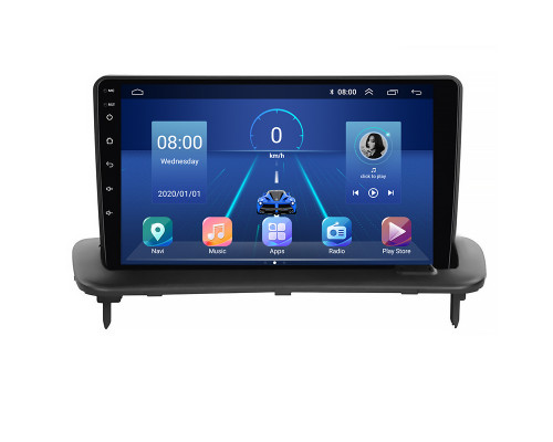 Штатная магнитола Lesko для Volvo C70 II Рестайлинг с экраном 9", 2/32Gb, 4G Wi-Fi GPS