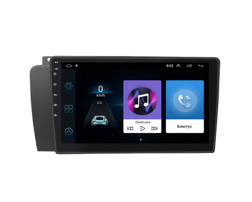 Штатная магнитола Lesko для Volvo S60 I Рестайлинг 2004-2009 экран 9" 1/16Gb Wi-Fi GPS Base