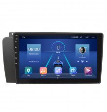 Штатная магнитола Lesko для Volvo S60 I Рестайлинг 2004-2009 экран 9" 6/128Gb 4G Wi-Fi GPS Top