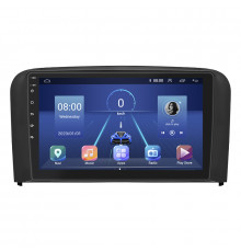 Штатная магнитола Lesko для Volvo S80 I 1998-2003 экран 9" 6/128Gb 4G Wi-Fi GPS Top