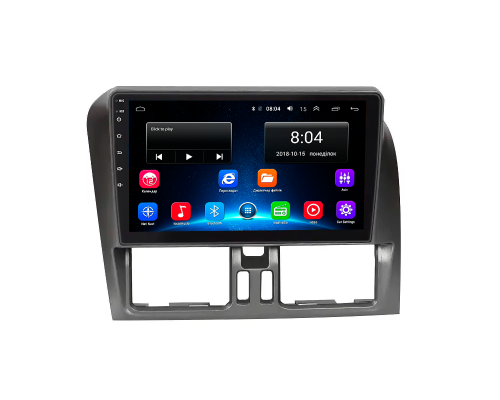 Штатная магнитола Lesko для Volvo XC60 I 2008-2013 экран 9" 2/32Gb Wi-Fi GPS Base