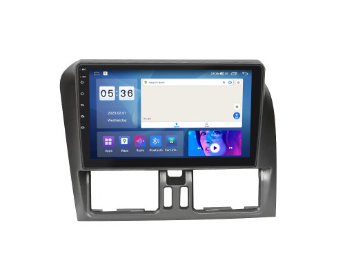 Штатная магнитола Lesko для Volvo XC60 I Рестайлинг 2013-2017 экран 9" 2/32Gb CarPlay 4G Wi-Fi GPS Prime