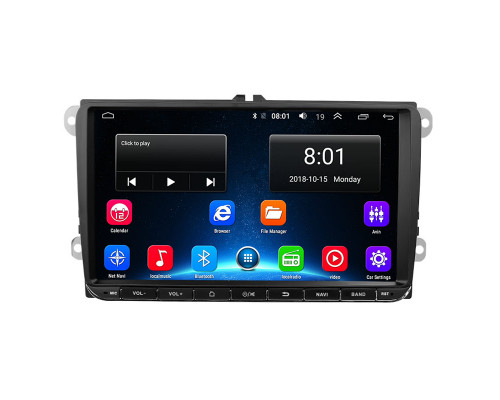 Штатная автомобильная магнитола 9" Wangi Volkswagen universal 9021A 2+32 4G