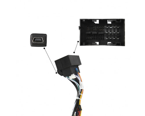 Адаптер штатного усилителя FEELDO Fiat 500 Doblo 2015+ CAN-BUS (4668)