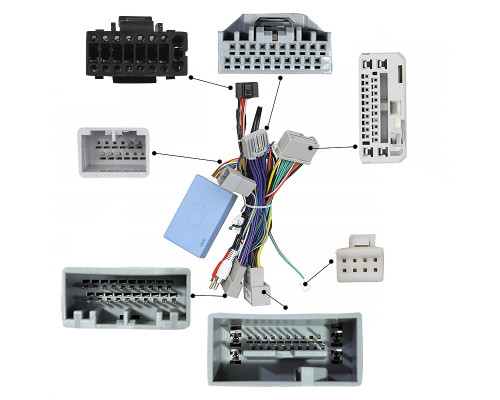 Адаптер штатного усилителя FEELDO Honda Accord 8 2008-2015 CAN-BUS (6652)
