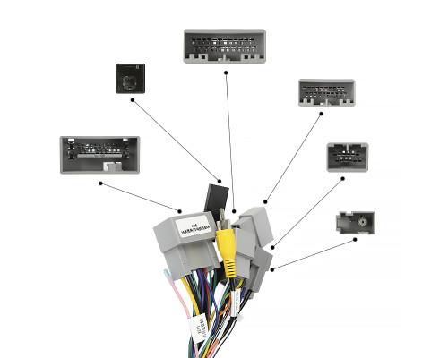 Адаптер штатного усилителя FEELDO Honda Accord 9 2013-2018 Double Protocol CAN-BUS (6635)