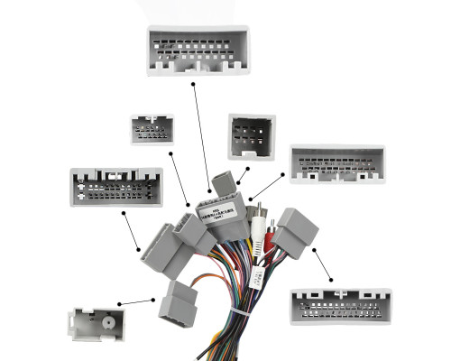 Адаптер штатного усилителя FEELDO Honda Accord 9 2013-2018 Single Protocol CAN-BUS (6635)
