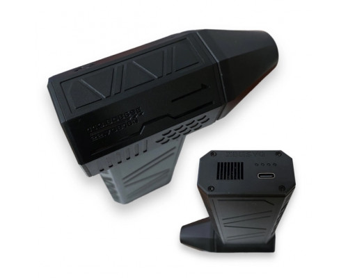 Turbo Jet Fan Violent X3 Hoco ручной сверхмощный вентилятор аккумуляторный от USB - Black
