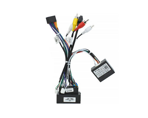 Адаптер штатного усилителя FEELDO Jeep Cherokee 2015-2019 Wrangler Compass 2018+ Renegade 2014+ CAN-BUS (6517)